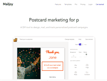 Tablet Screenshot of mailjoy.com